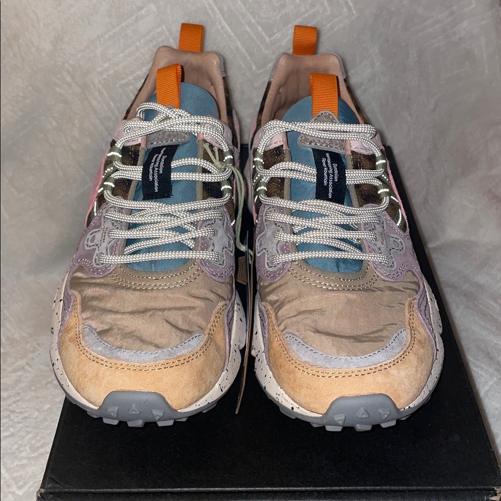 NWT Flower Mountain Yamano 3 Sneaker in Leo Light Mustard - Picture 7 of 14